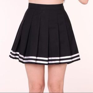 Black Cheer Skirt - Size Large